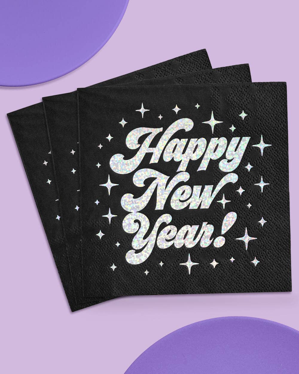 Happy New Year! Foil Napkins - 25ct