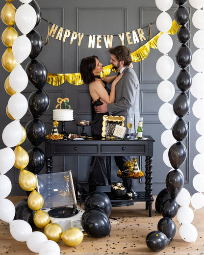 Happy New Year Banner Set