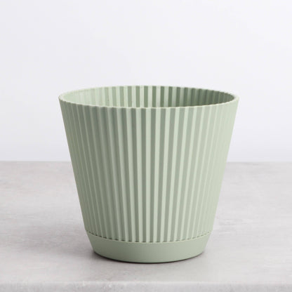 4" Decorative Ruffled Pot for Plants