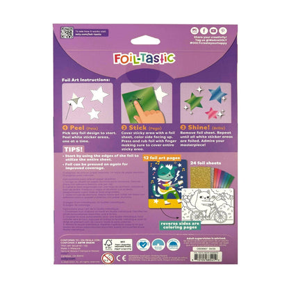 Foil-tastic: Foil Art & Coloring Fun - Meow Moments (36 PC Set)