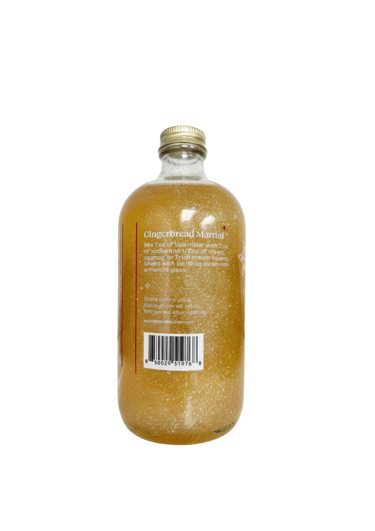 Gingerbread Sparkle Cocktail & Mocktail Mixer, 16 fl oz