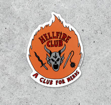 Stranger Things Hellfire Club vinyl sticker