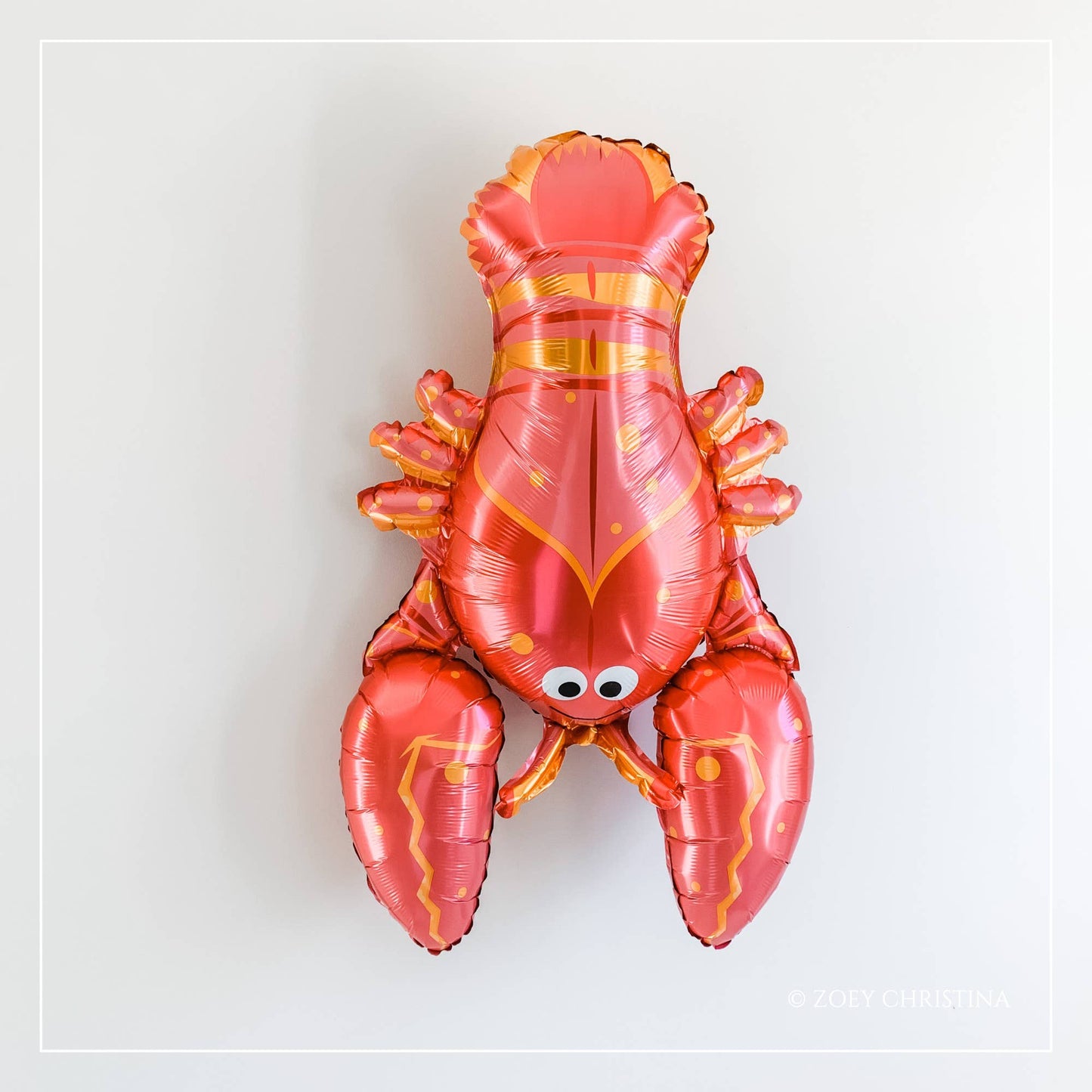#407B Jumbo Lobster/Crawfish Foil Balloon