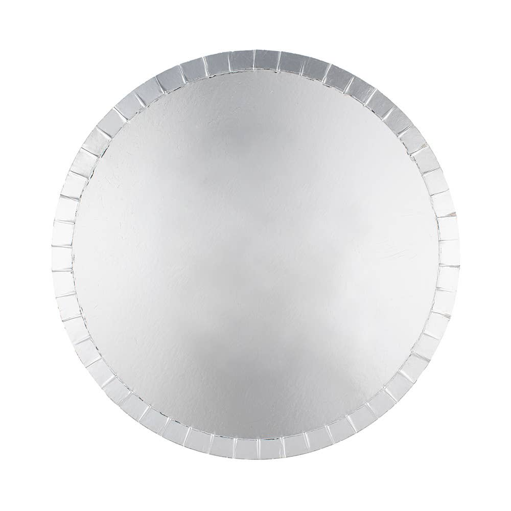 Shades Metallic Dessert Plates - 8 Pk. - 4 Colors