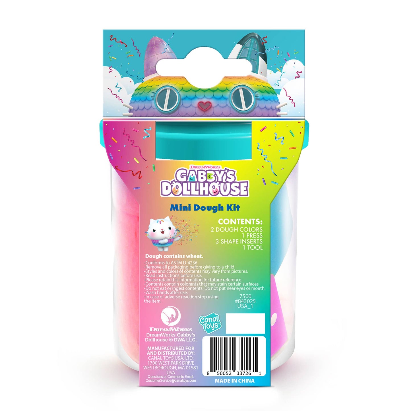 Gabby’s Dollhouse Mini Dough Sensory Kit - 1 Assorted