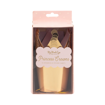 Princess Decorate Your Crowns 8ct