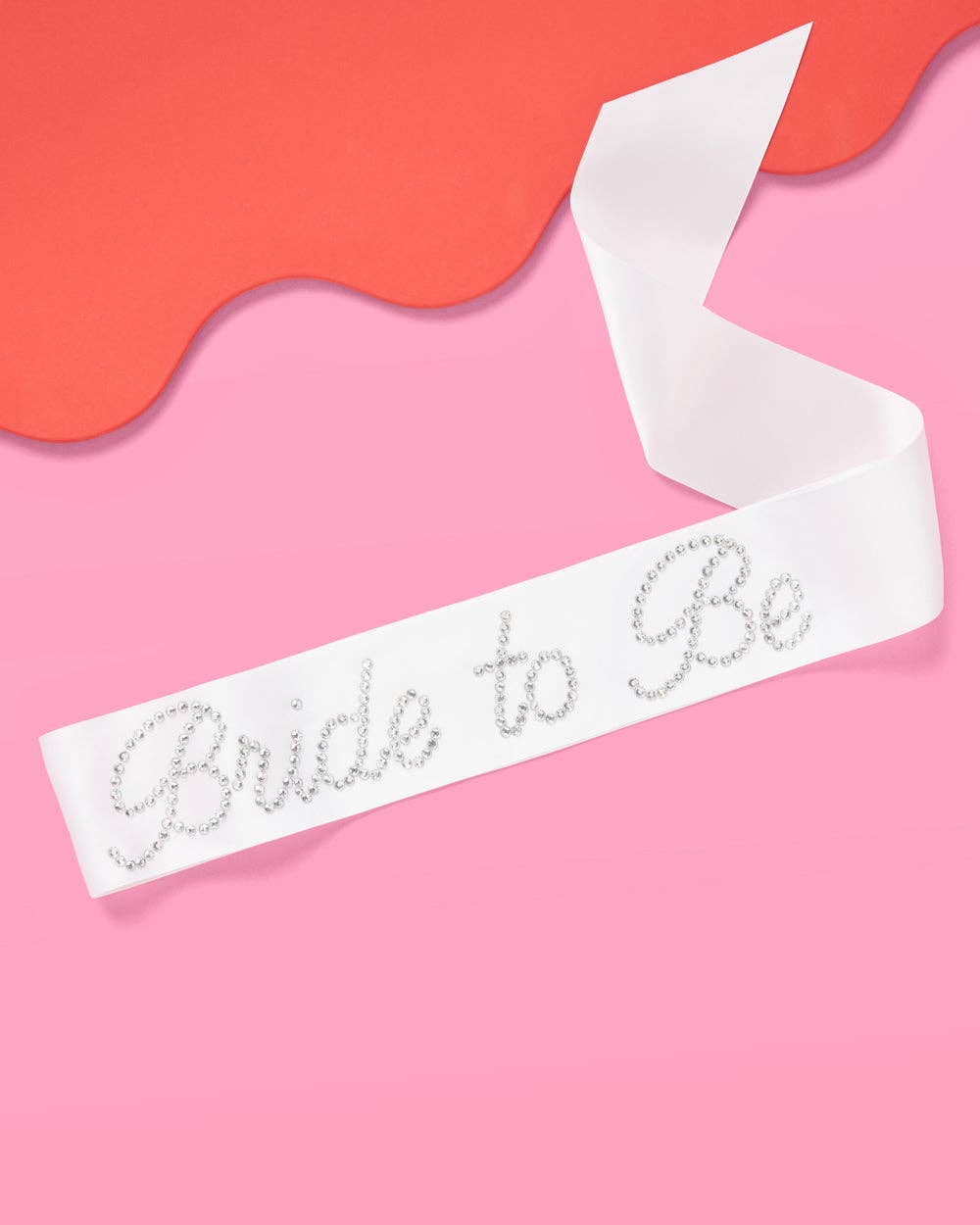 Bridal Shower Rhinestone Sash