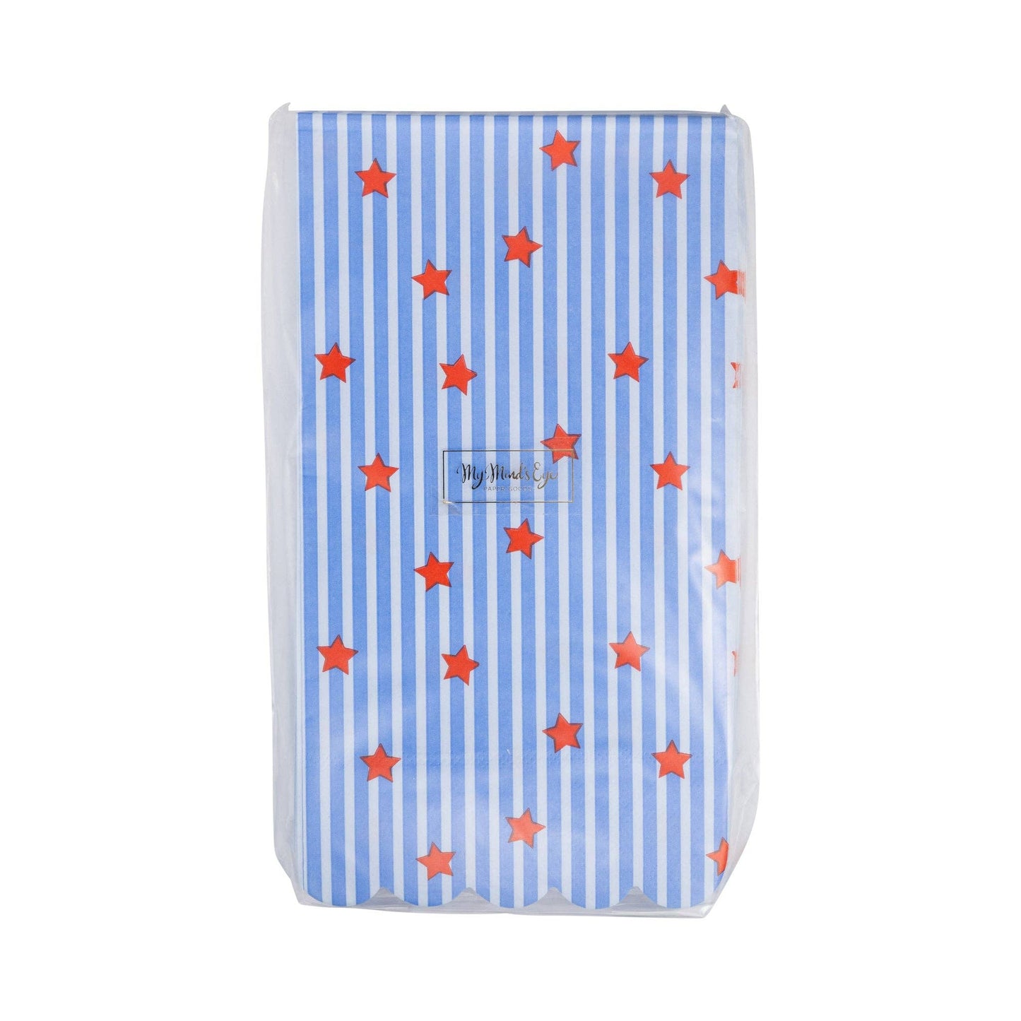 Stripes and Stars Paper Guest Napkins 24ct