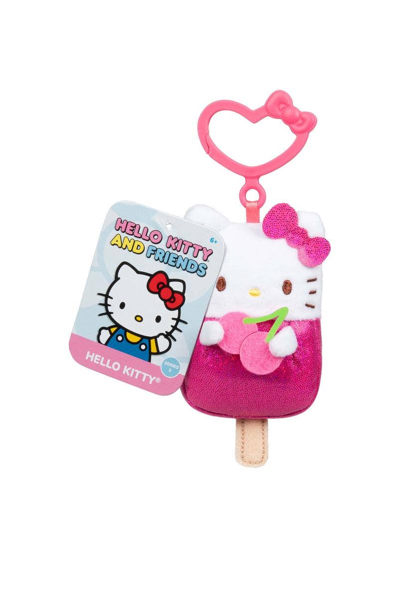 Hello Kitty and Friends 4" Clip On Plush - 1 Assorted