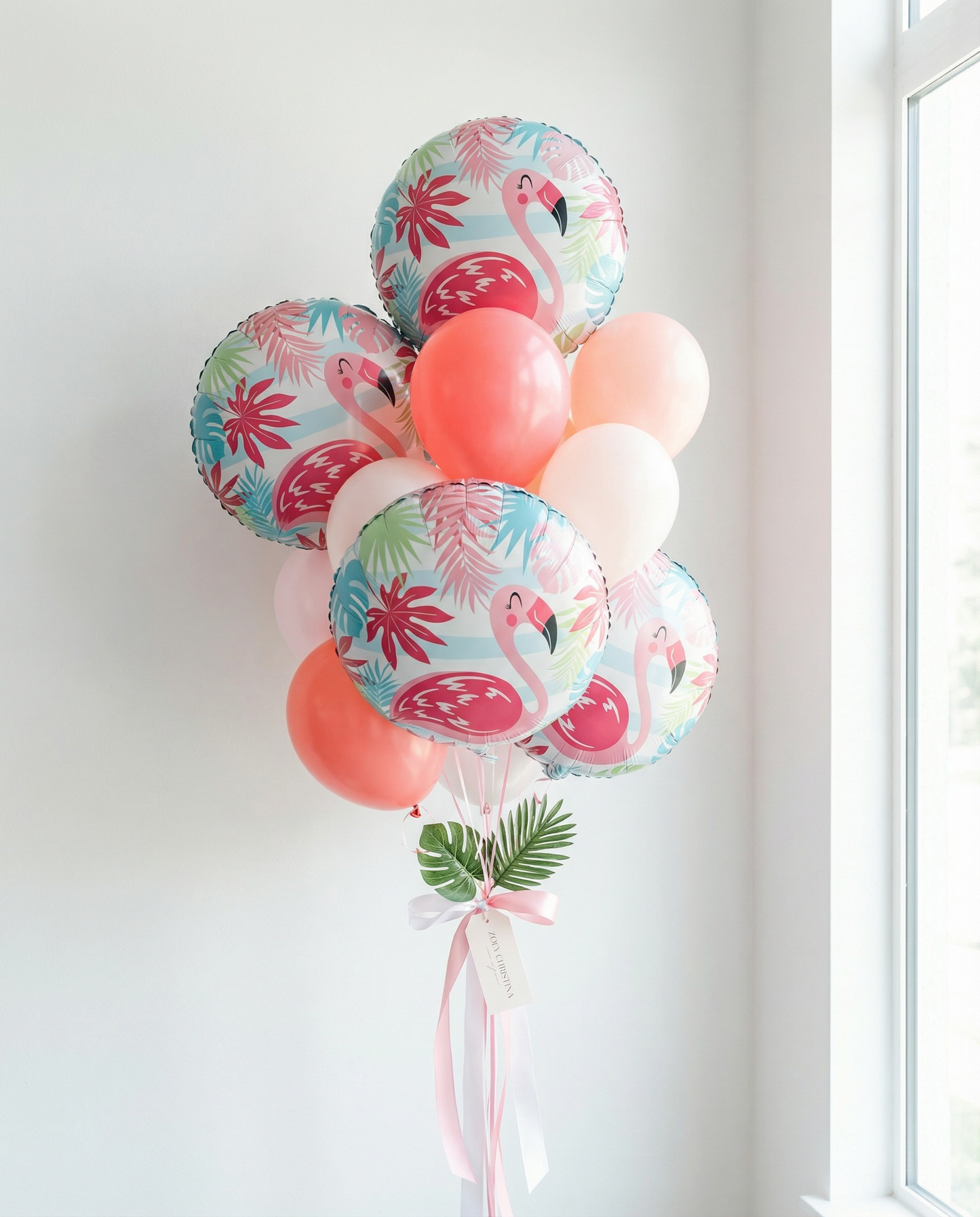 S50 Flamingo Tropical 17in Balloon