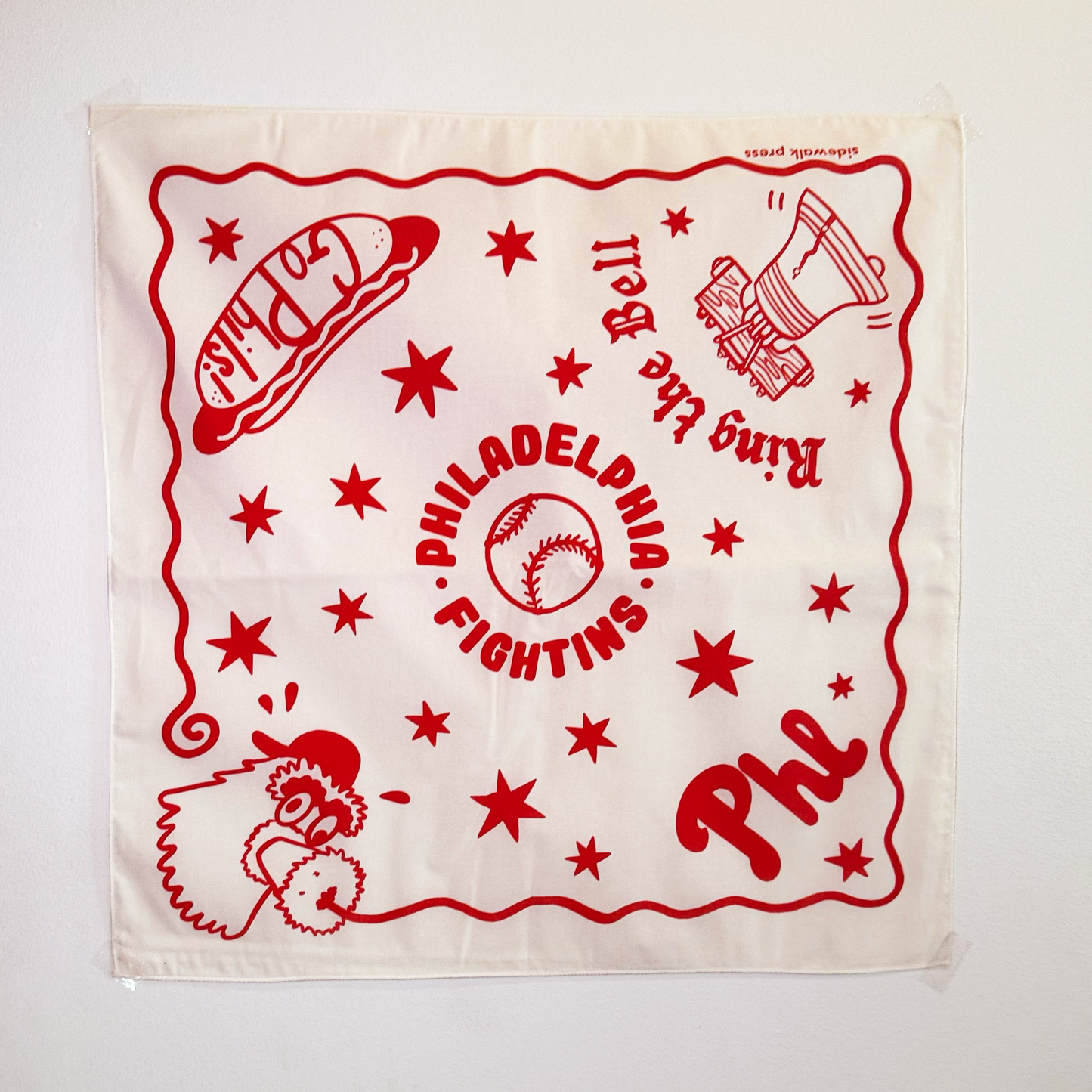 Go Phils Philadelphia Phillies Bandana