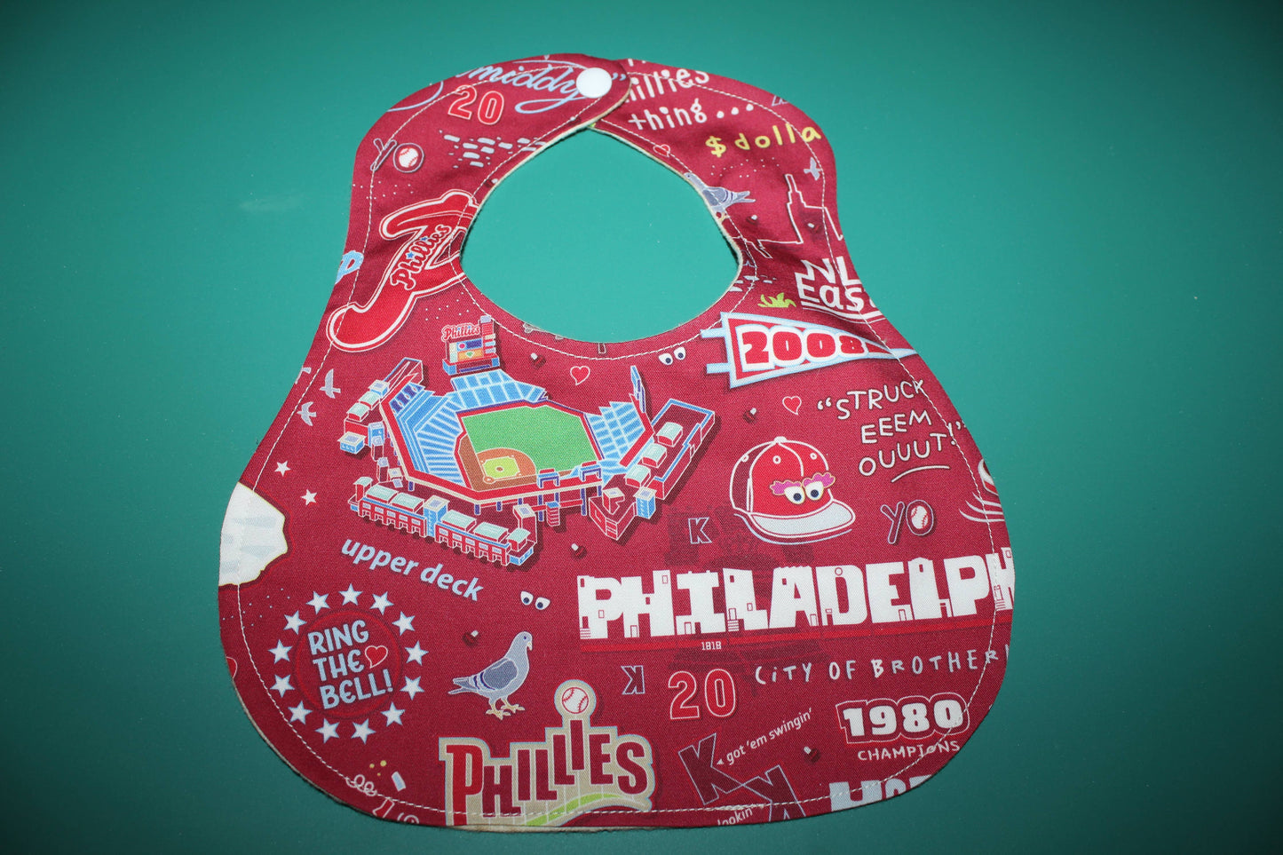 Phillies Baby Bib