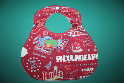 Phillies Baby Bib