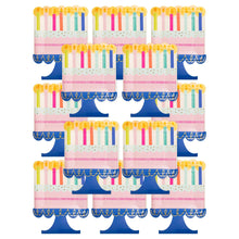 Cake Shaped Paper Plates 12ct