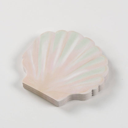 Shell Shaped Napkins 16ct