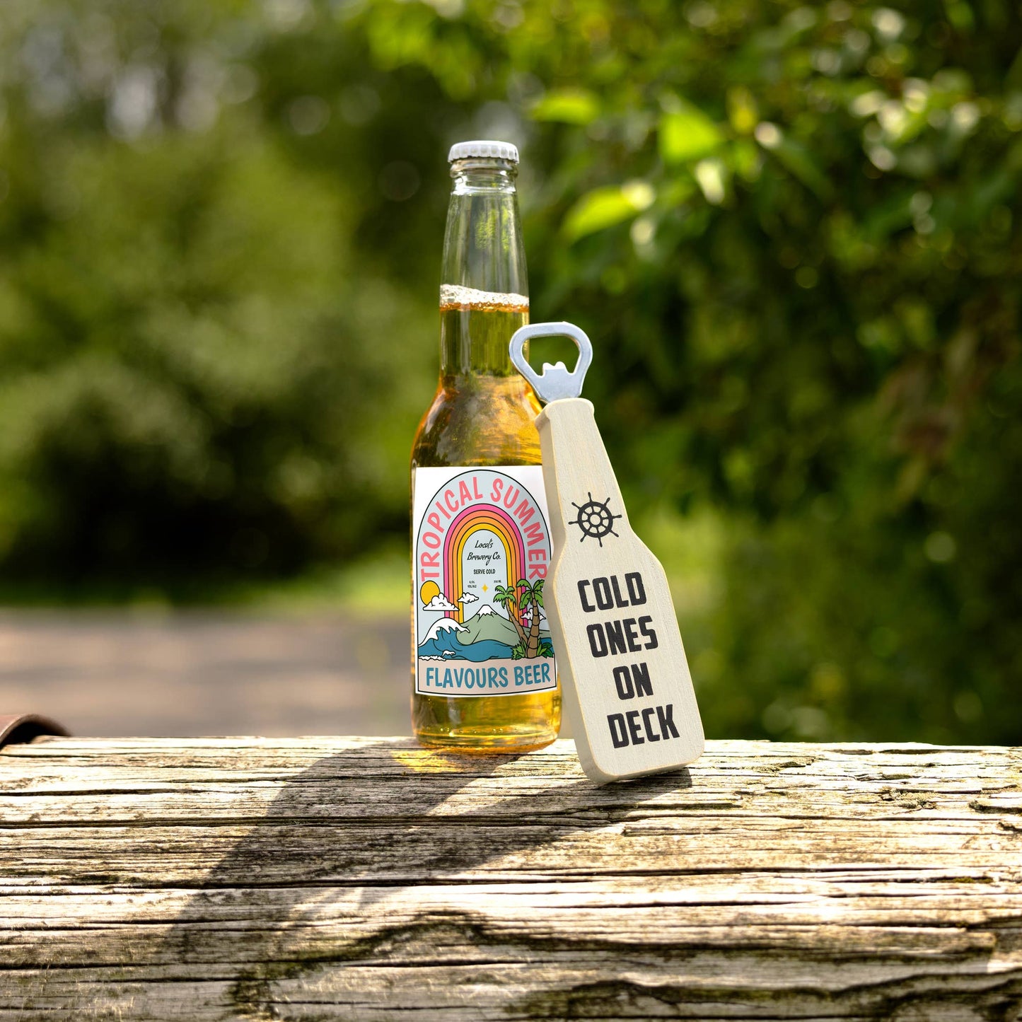 Boat - 7" Bottle Opener Magnet
