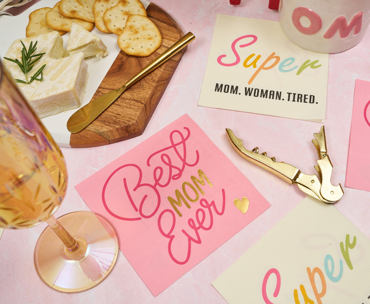 Best Mom Ever Cocktail Napkins /26pk