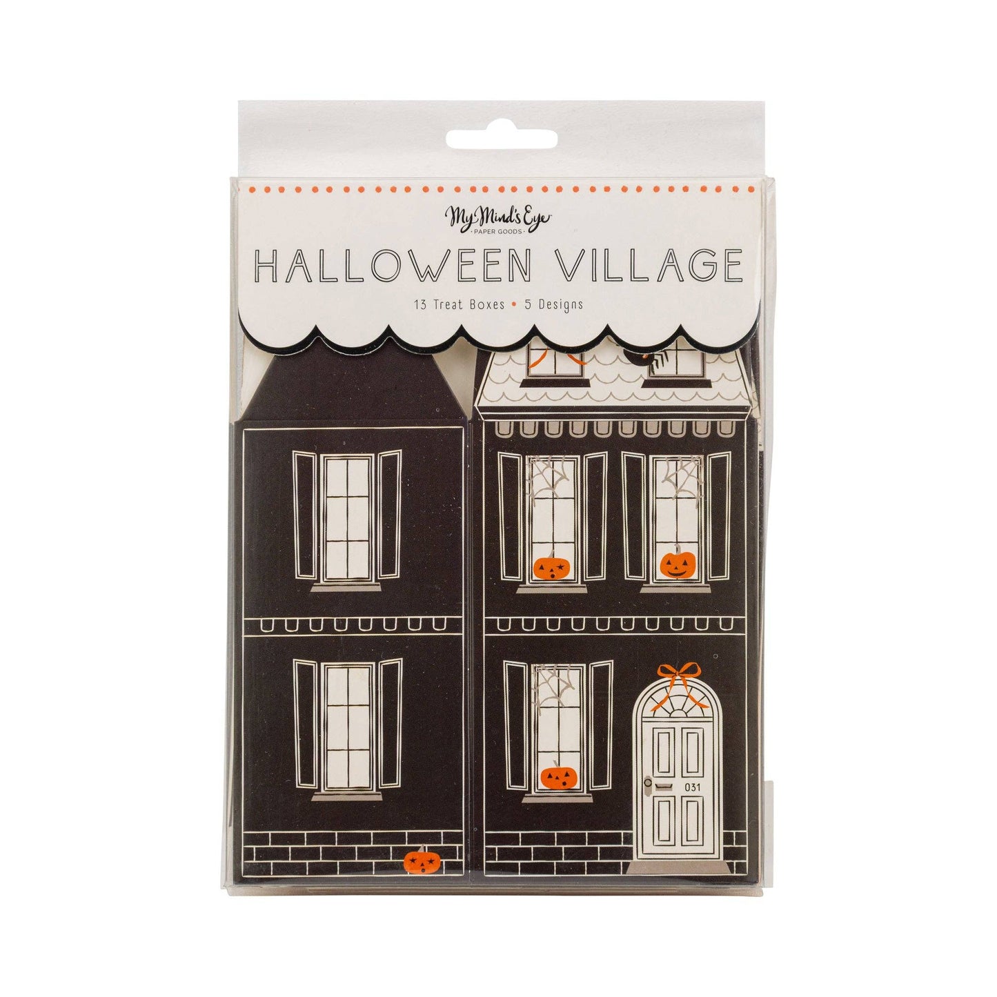 Halloween Village Treat Boxes 13ct