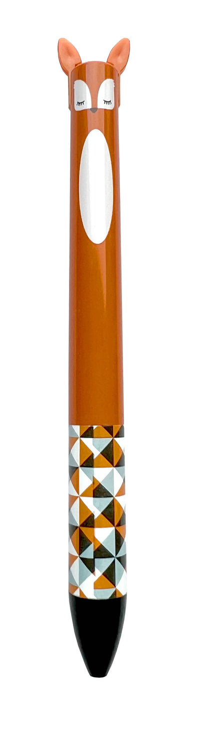 TWICE AS NICE WOODLAND 2 COLOR CLICK PEN