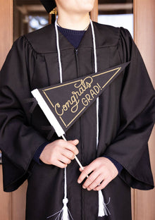 Congrats Grad Felt Pennant Banner