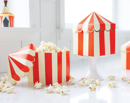 Carnival Tent Favor/Treat Boxes 8ct