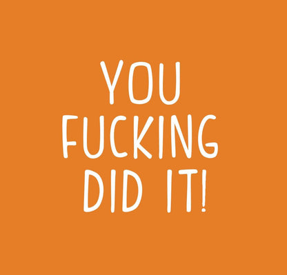 You Fuc*ing Did It! Latex Balloon