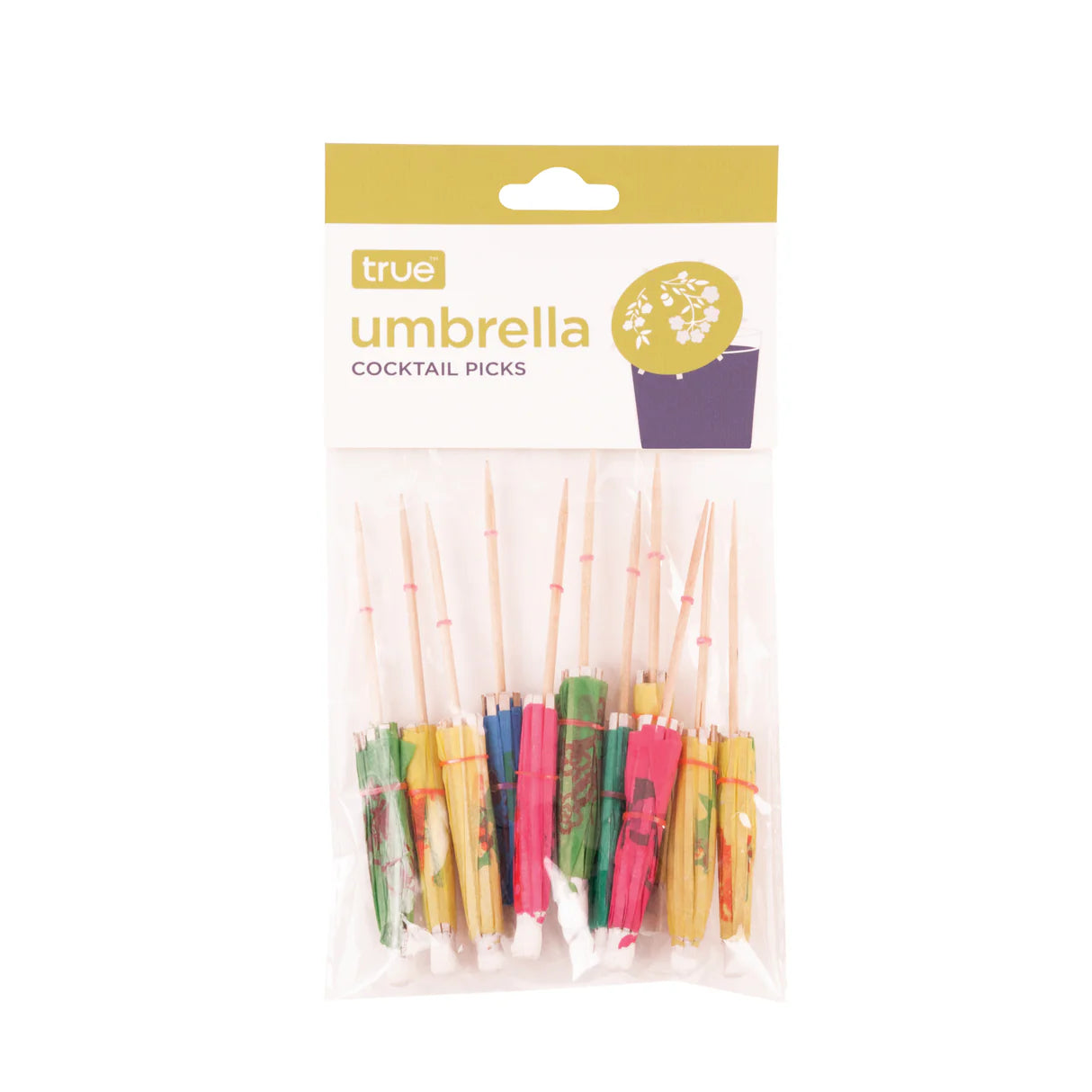 Umbrella Appetizer Picks, Set of 12