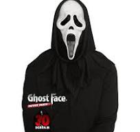 Ghost Face Mask and Knife