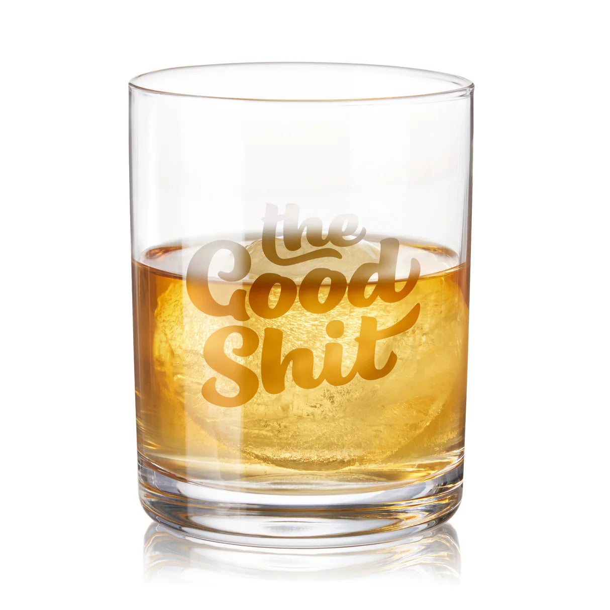 Double Old Fashioned Glass "The Good Shit"