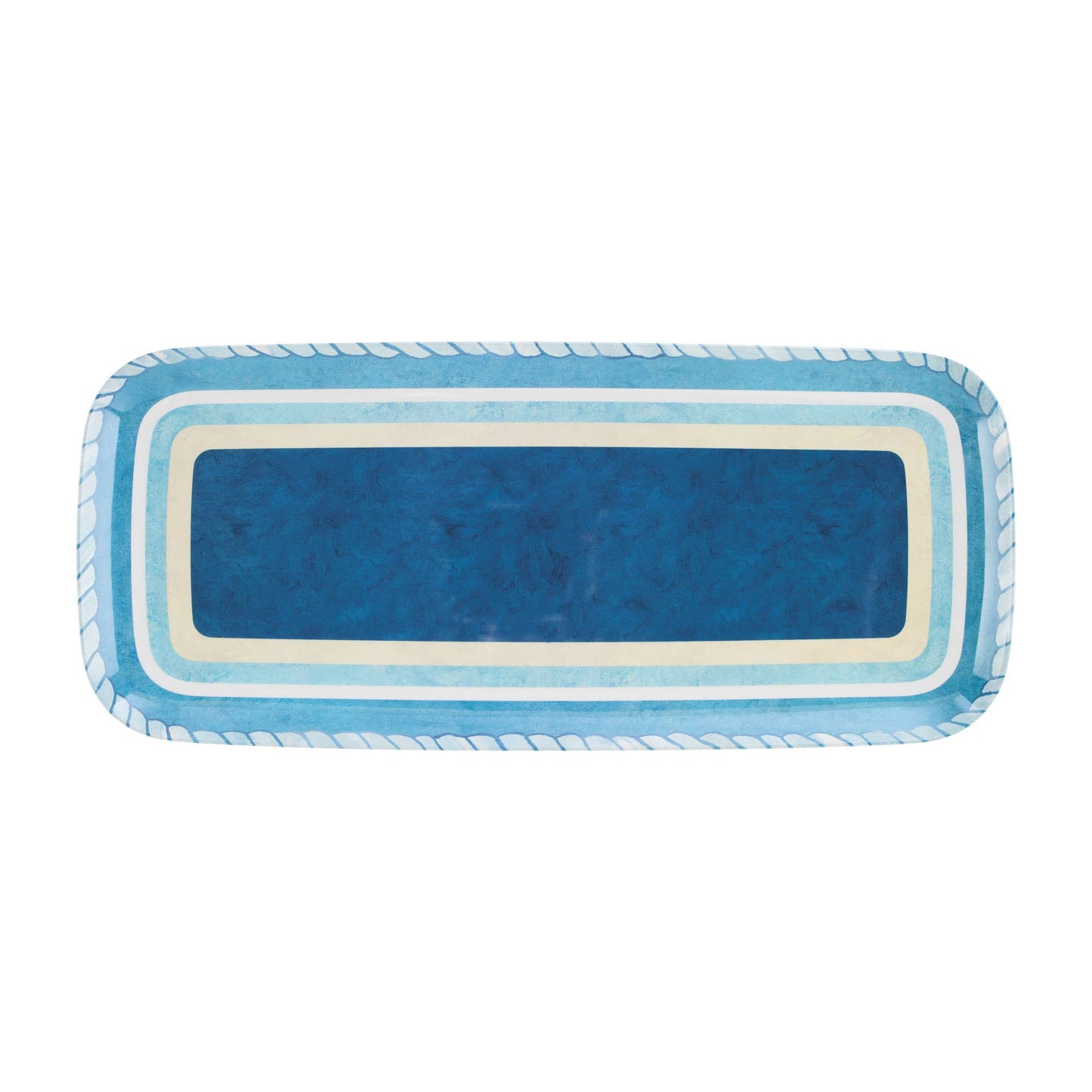 Sail Away 15" Melamine Rectangle Tray