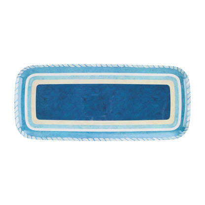 Sail Away 15" Melamine Rectangle Tray