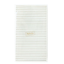 Silver Stripe Dinner Napkins 18ct