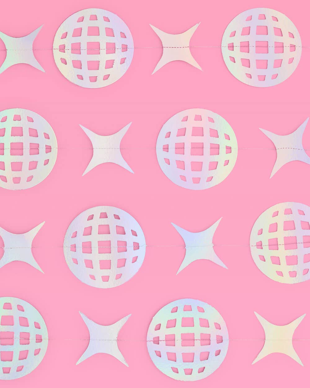 Disco Party 12ft Garland Decorations 4ct