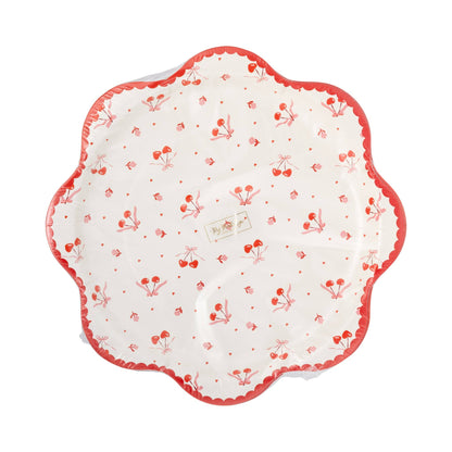 Tossed Cherry Plates 8ct