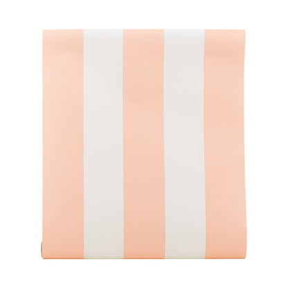 Pink Striped Table Runner
