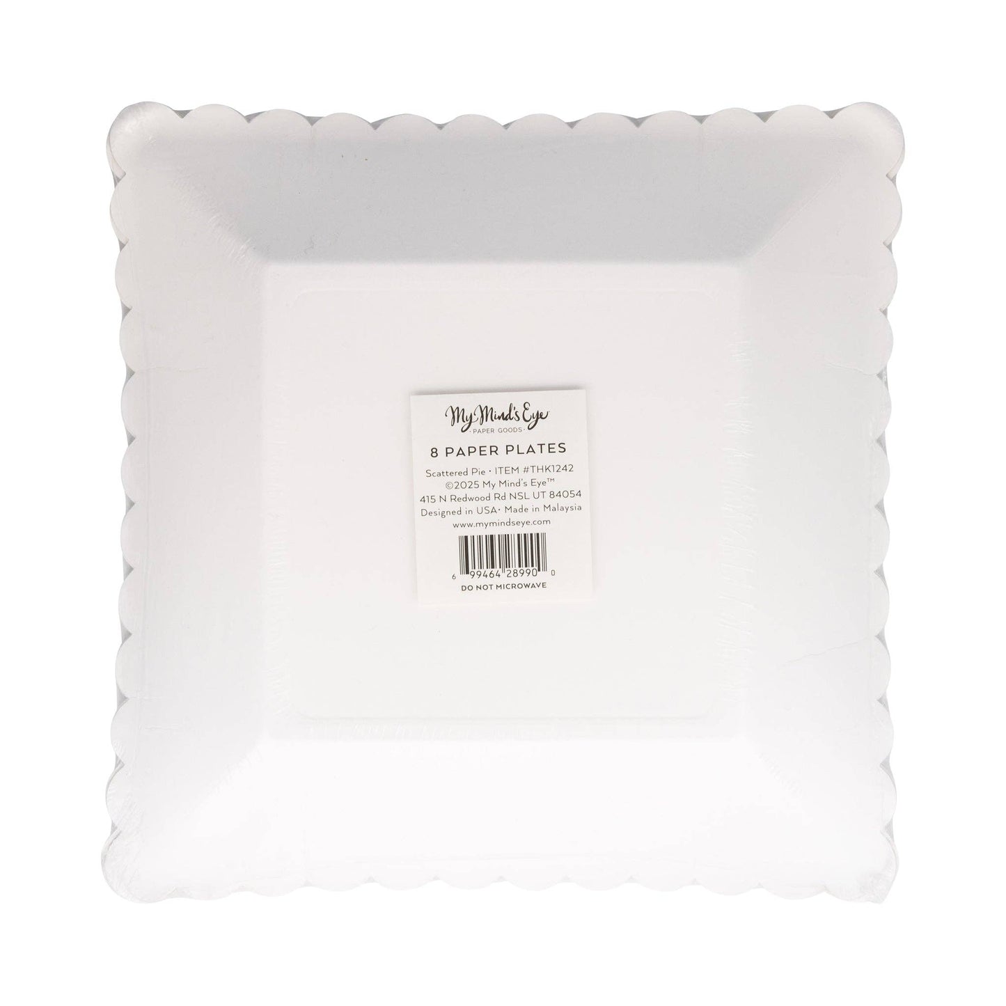 Scatter Pie 8in Dessert Paper Plate 8ct