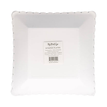 Scatter Pie 8in Dessert Paper Plate 8ct