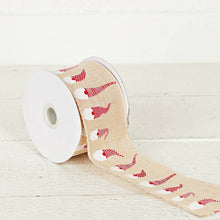 Wired Ribbon-Holiday Gnome Family