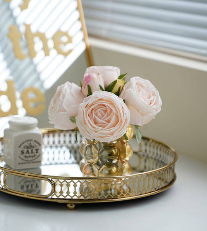 6-stem bundle-Real Touch rose bouquet