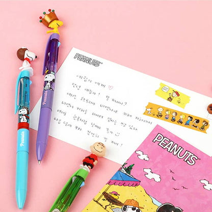 Peanuts Snoopy Figure Mascot Ball point Pen 0.5mm - 3Colors