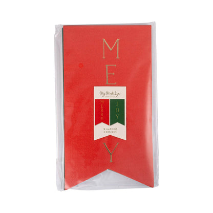 Merry + Joy Dinner Napkins