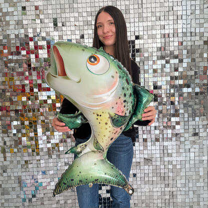 Fish Foil Balloon – Lake, Fishing & Outdoor-Themed Party