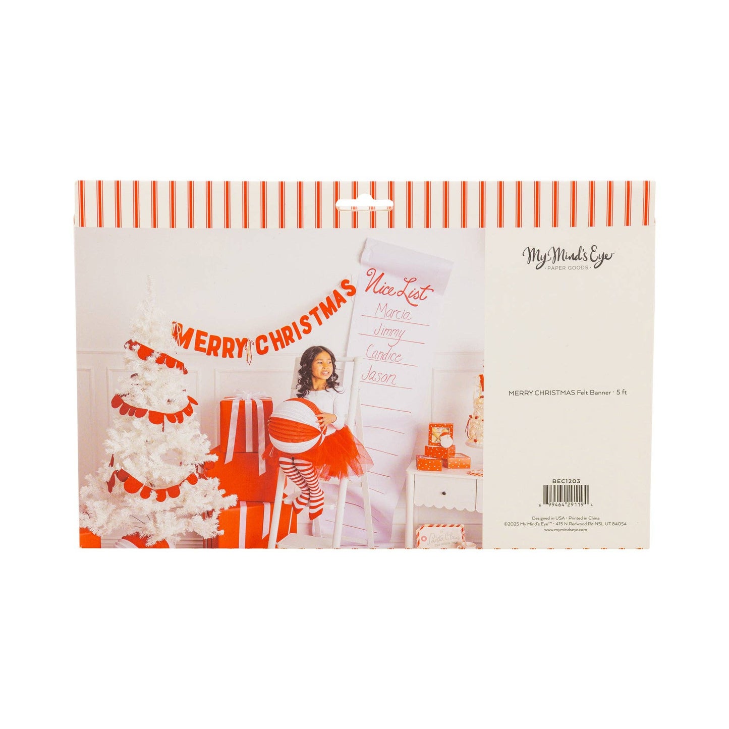 Thick Felt Merry Christmas Banner