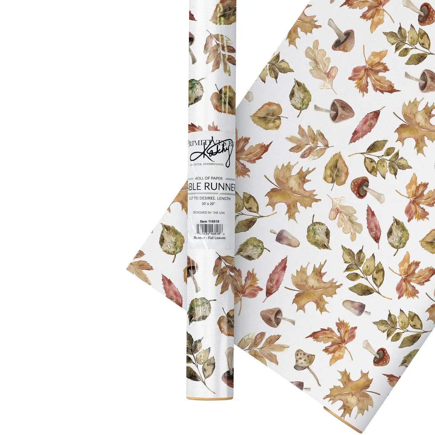 Fall Leaves Paper Runner