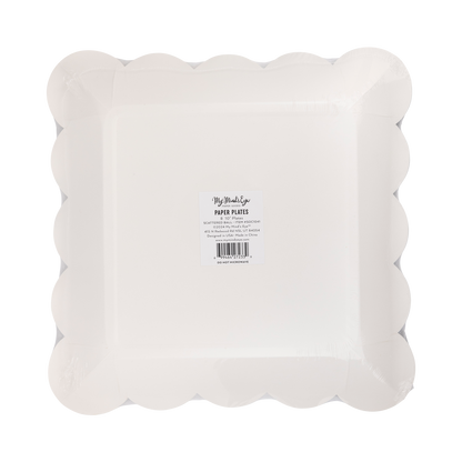 Scattered Soccer Ball 10in Plates 8ct