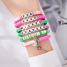 FOR GOOD WICKED CHANGED Beaded Bracelet 6pcs set