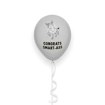 Congrats Smart Ass Latex Balloon