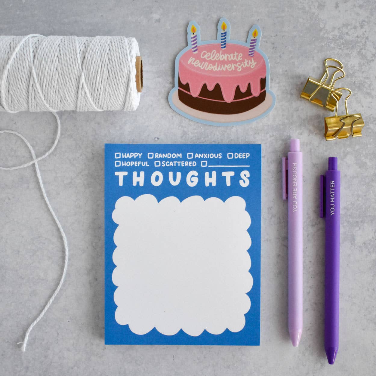 Celebrate Neurodiversity Cake Sticker