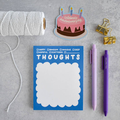 Celebrate Neurodiversity Cake Sticker