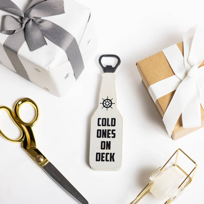 Boat - 7" Bottle Opener Magnet